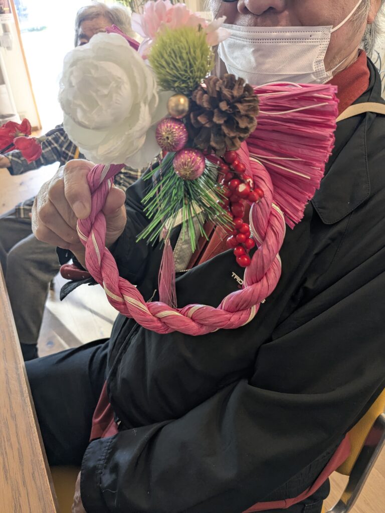 介護美容/創作レク風景